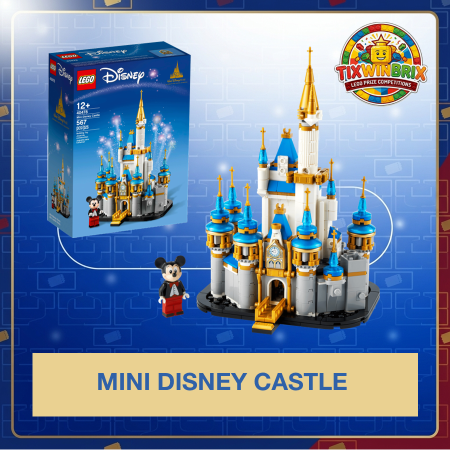 WIN LEGO Mini Disney Castle 